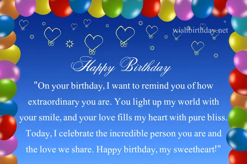 beautiful card to wish birthday for girlfriend