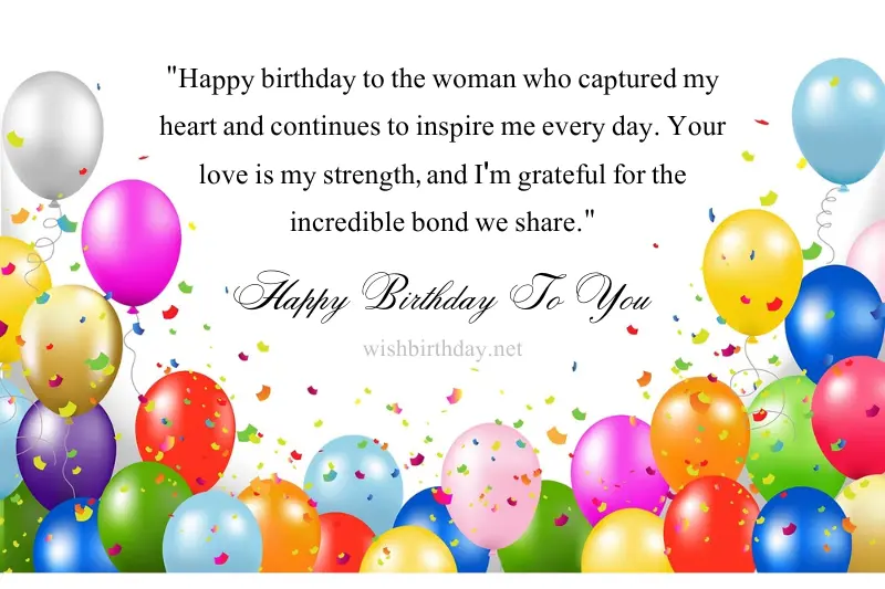 beautiful love quote for wife birthday