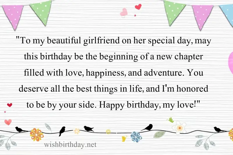 best birthday wishing card for girlfriend