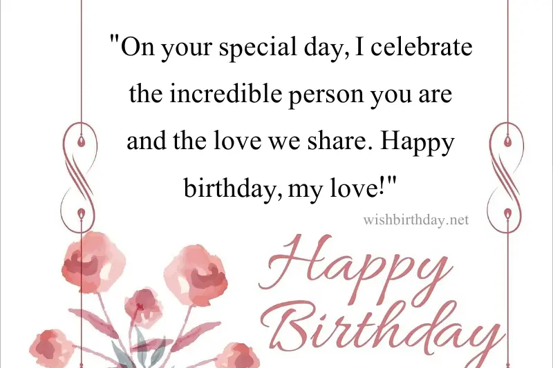 birthday wishes with love quotes