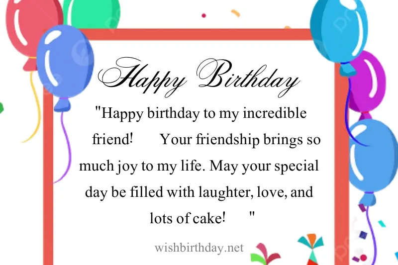 friendship birthday quotes in english