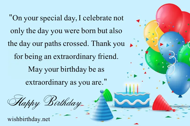 happy birthday quote for best friend in english