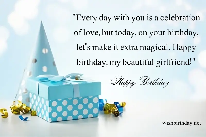 happy birthday quote for girlfriend in english