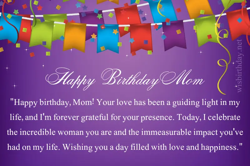 happy birthday to mom from daughter quotes