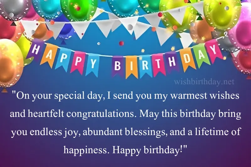 happy birthday wishes message