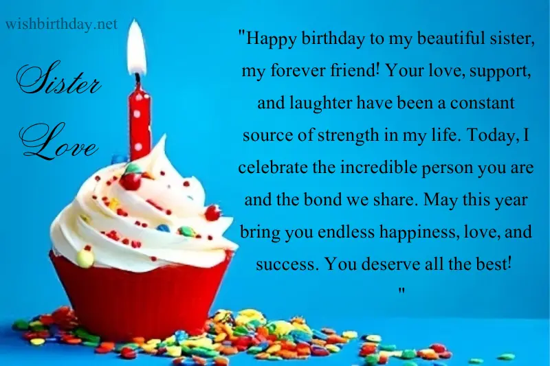 heart touching birthday wishes for sister whatsapp status