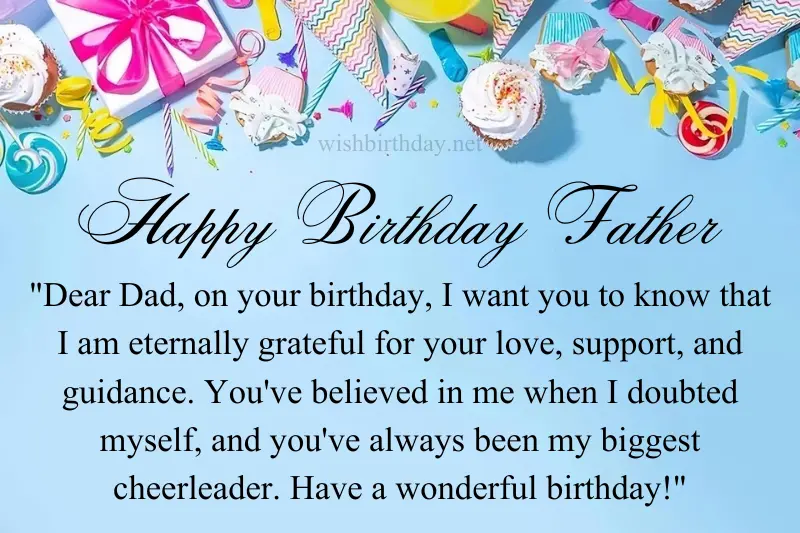papa birthday wishing card from daughter