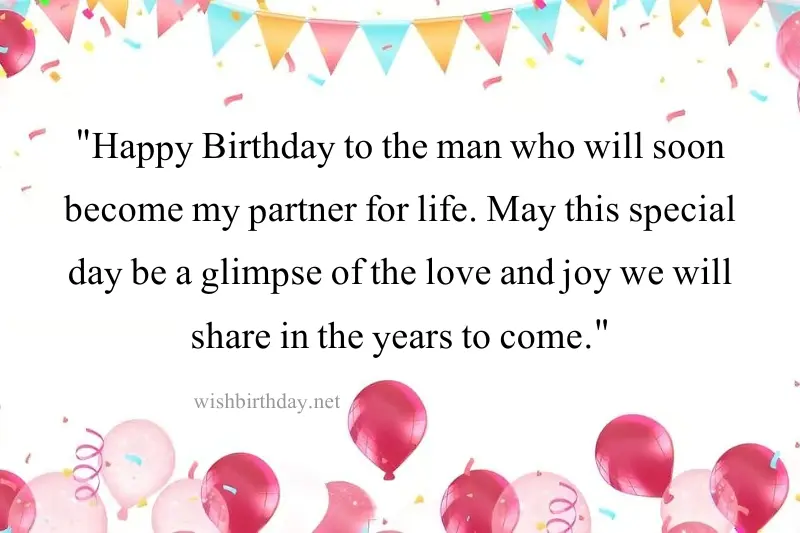 romantic birthday wishes for future husband