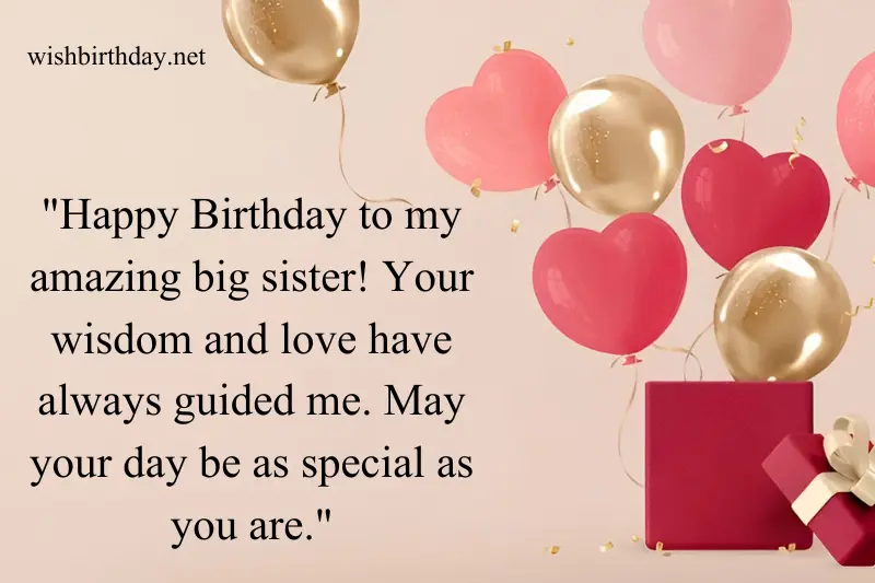 badi sister birthday wish in english