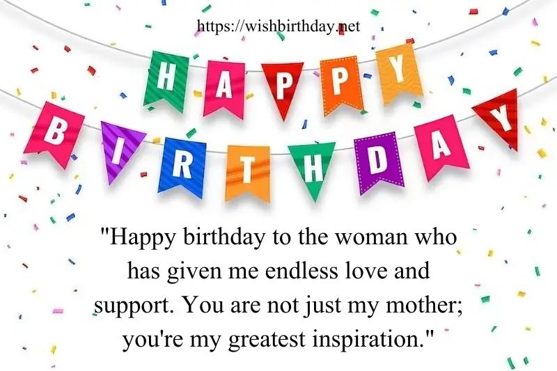 birthday wishes for mother quote in english