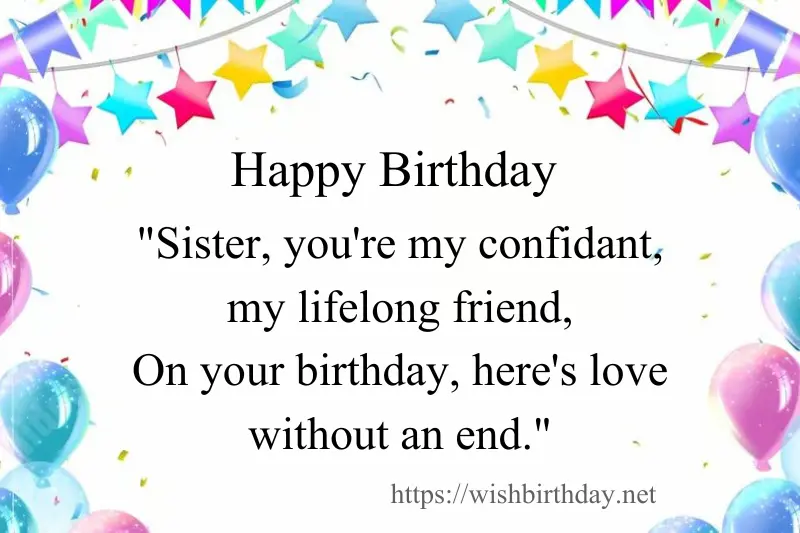 birthday wishes for sister in english shayari