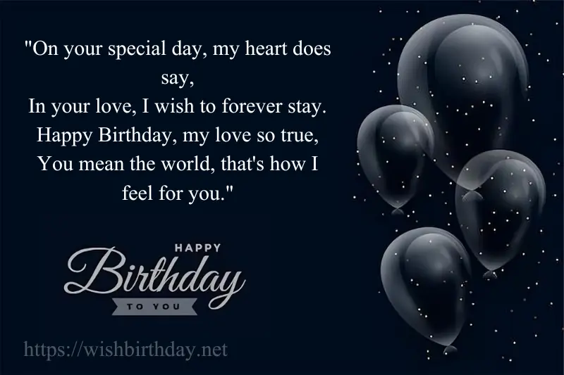 happy birthday shayari for girlfriend in english