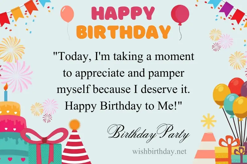 its my birthday today quote in english