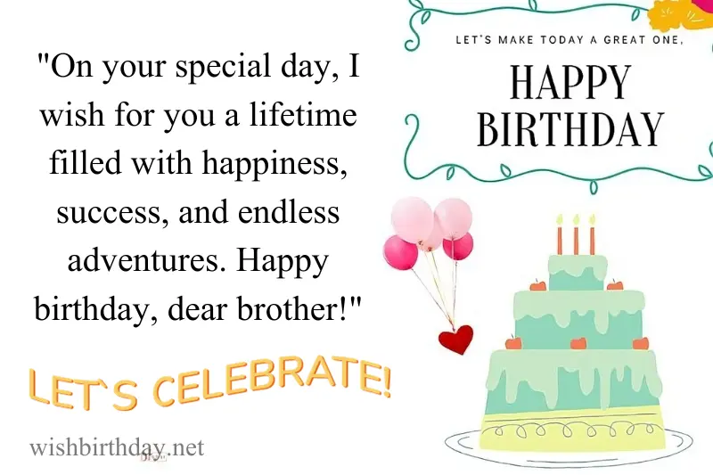 happy birthday quote for younger brother