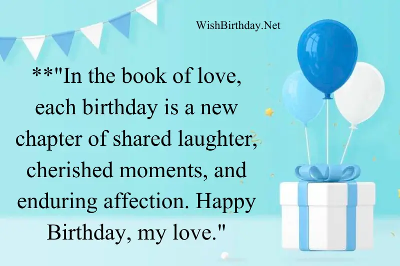 happy birthday quotes for love