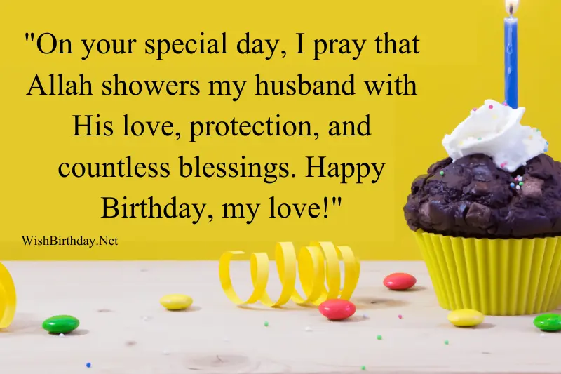 dua islamic birthday wishes for husband