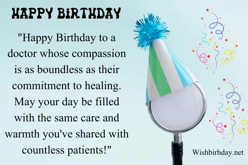 birthday quotes for a doctor