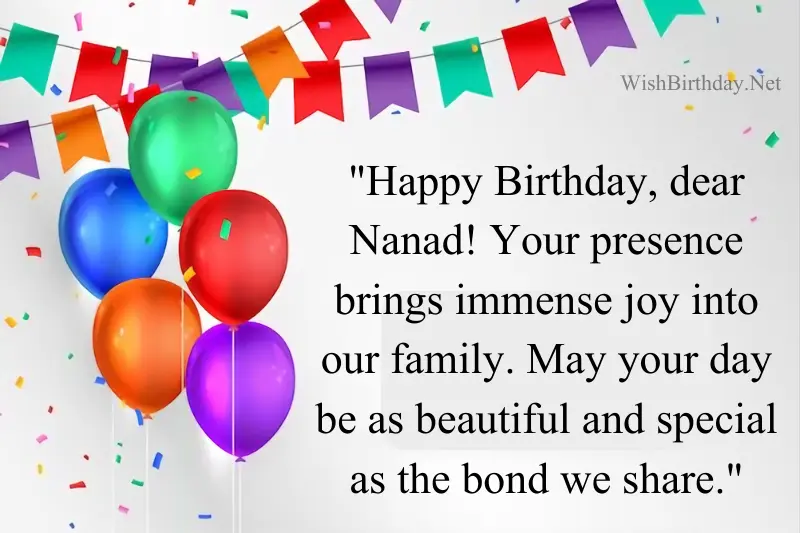 birthday wishes for nanad from bhabhi
