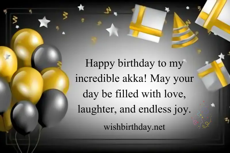 akka birthday wishes in english