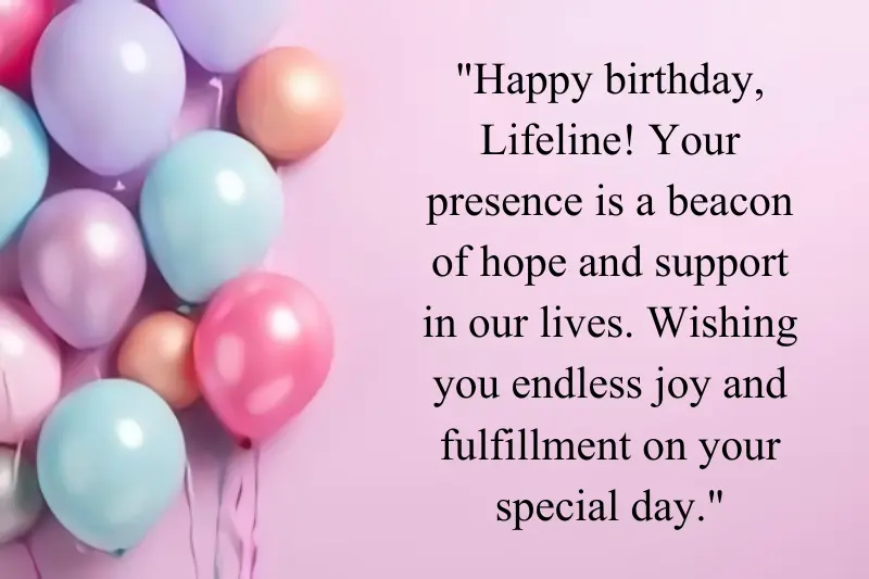 birthday wishes for lifeline