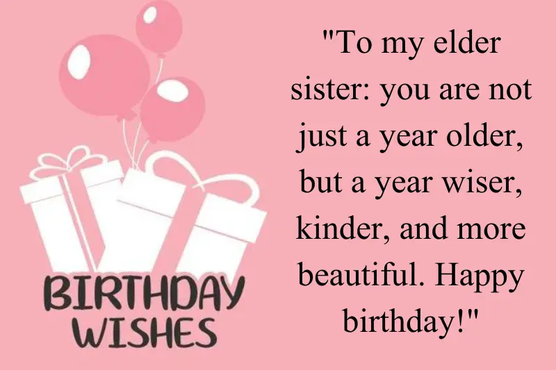 birthday quotes for elder sister