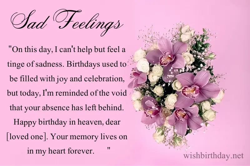 sad birthday status