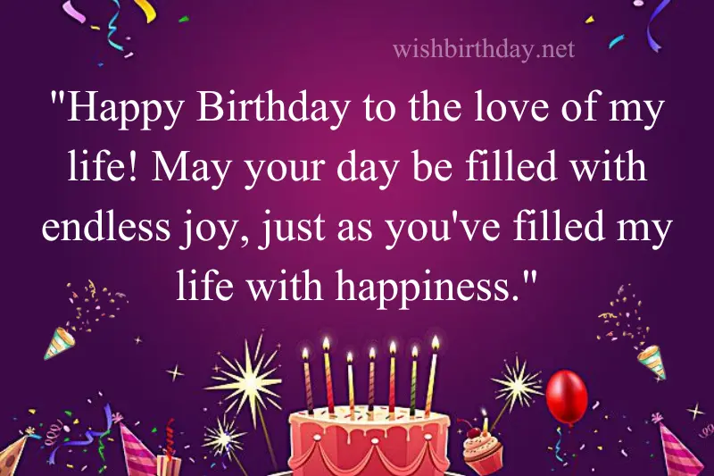 Happy Birthday Wishes For Girlfriend [2024] - Wish Birthday