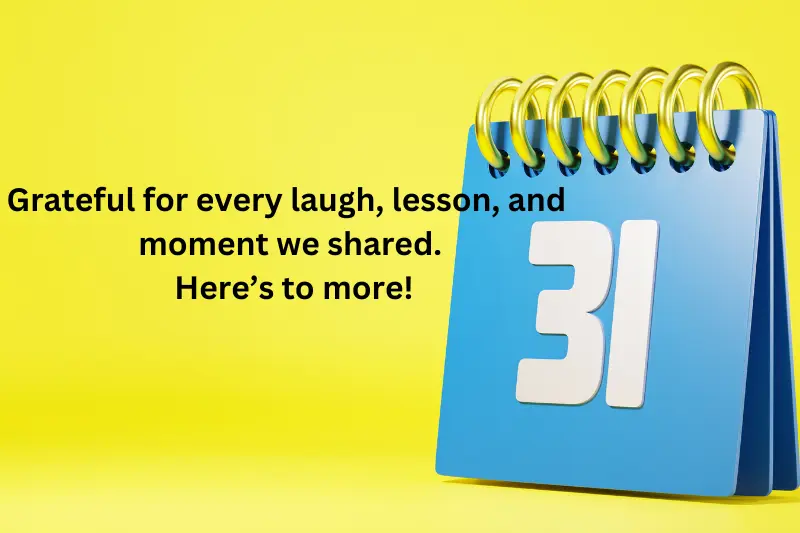 Grateful for every laugh, lesson, and moment we shared. Here’s to more!